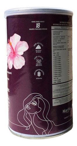Colágeno Em Pó Pele Firme Top Marita Hidrolisado Hibisco