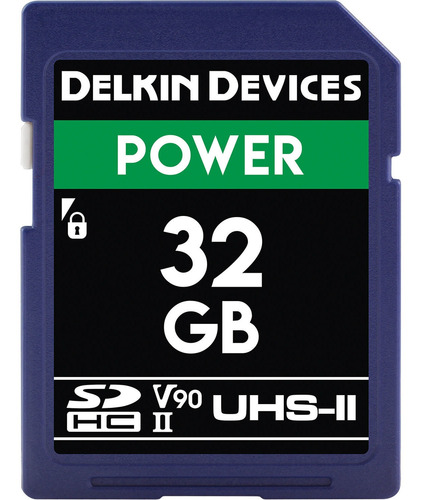 Delkin Devices 32gb Power Uhs-ii Sdhc Memory Card