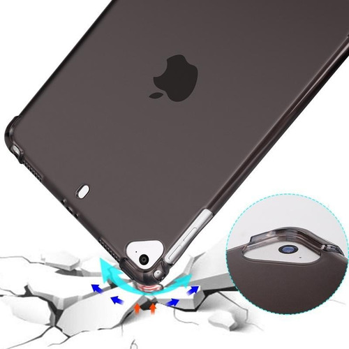 Imagen 5 de 6 de Carcasa De Silicona C/transparente Para iPad Pro 12.9 2018