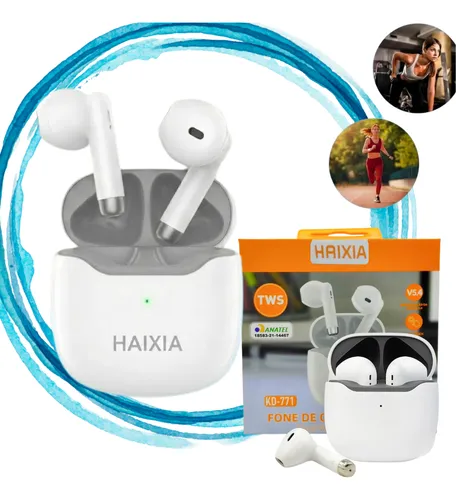 Fone De Ouvido Sem Fio Tws Bluetooth 5.1 Cancelamento Cvc Chamada...