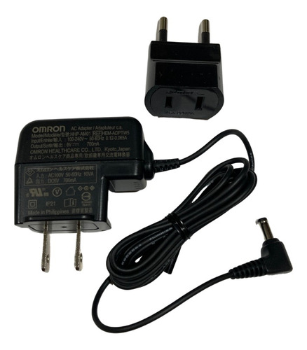 Adaptador De Corriente Para Monitor De Brazo Omron Hpam01