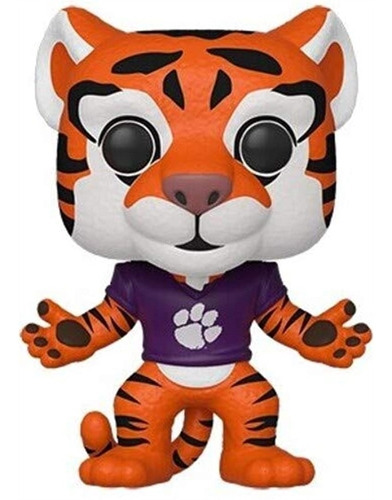 Funko Pop College: Clemson - El Tigre (home Orange Paw