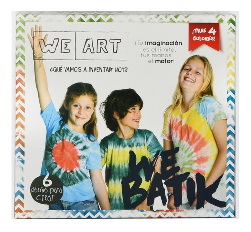 Imagen 1 de 5 de Kit De Manualidades - We Batik - We Art