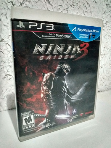 Jogo Ninja Gaiden 3 Razor's Edge Ps3 Física Completo R$99,90 (Usado)
