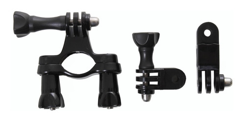 Imagen 4 de 8 de Accesorio Soporte Manubrio Gopro Caño Moto Bicicleta Barra