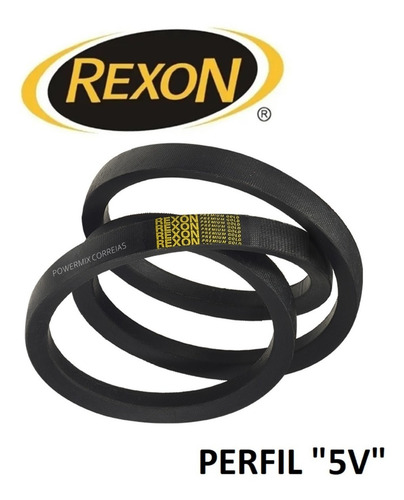 Correia 5v-750 Em V 5v 750 Lisa Hight V Marca Rexon 1ºlinha