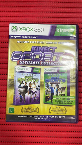 Kinect Sports Ultimate Collection Xbox 360 Midia Física 