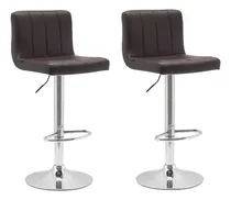 Comprar 2 Bancos  Respaldo Alto Barra Desayunador Cocina Giratorios