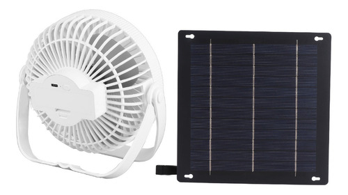 Kit De Ventilador De Painel Solar Com Exaustão Alimentado Pa