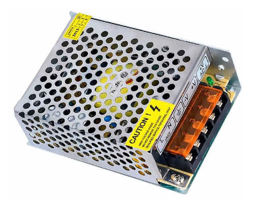Fonte Chaveada 24v 5a 120w Colmeia Bivolt Cftv Fita Led Som