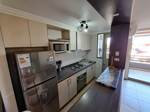 Arriendo Dpto Amoblado En Rancagua 3d+2b+est. Gc Inc