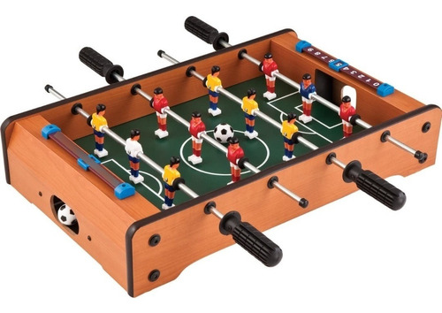 Juego De Mesa Mini Futbolito 51x31x10 Cm Estilo Arcade 