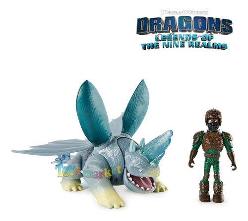 Imagen 2 de 8 de Dragones Luces Nocturnas Dragon Dragons Chimuelo Furia