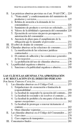 Prácticas Abusivas En El Derecho Del Consumidor