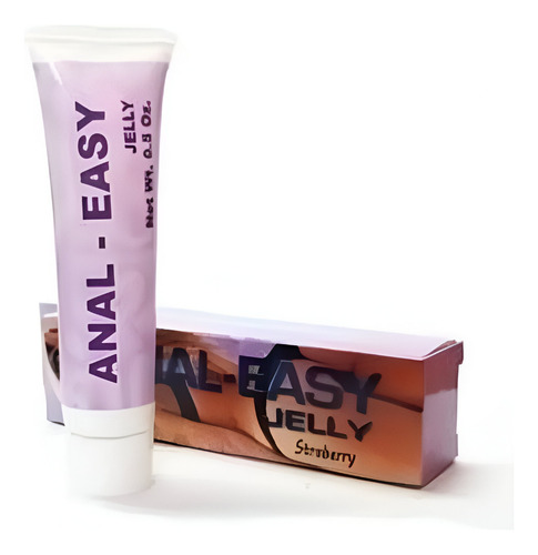 Lubricante En Gel Anal easy Comestible Sabor Rico Back Door 15 mL