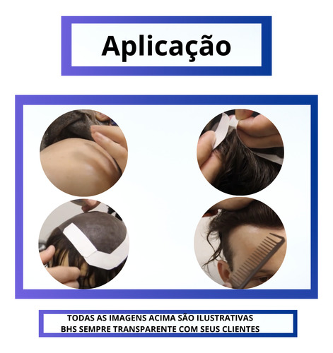Fita Adesiva Dupla Face P/ Próteses Capilares 36 Mts X 1,9cm