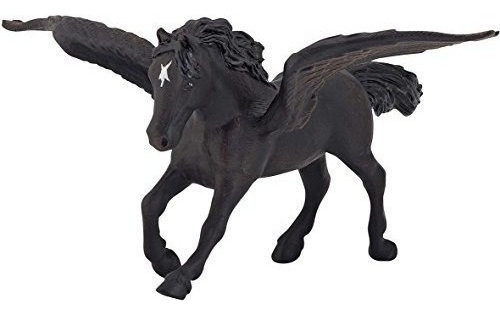 Figura De Juguete Pegasus Negra De Papo Figure