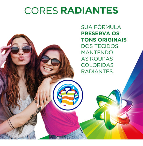 Sabão Líquido Diluído Ariel Cores Radiantes Clássico 3l
