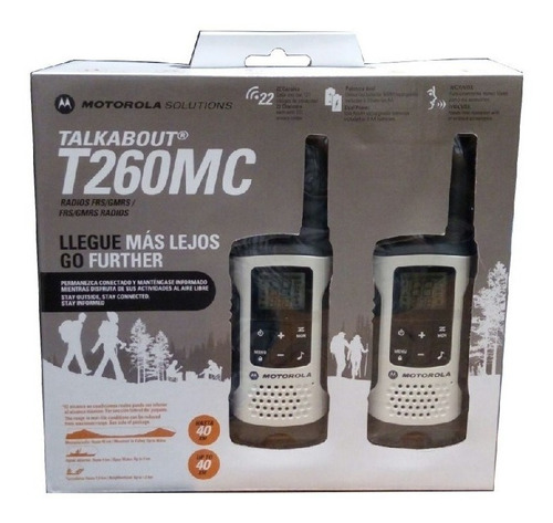 Handy Walkie Talkie Motorola Talkbaout T260 Two-way 40km