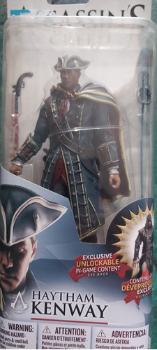 Figura De Assassins Creed Haytham Kenway De Mcfarlane Toys