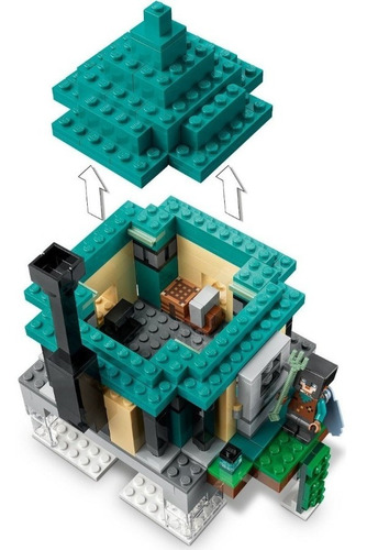 Imagen 7 de 10 de Lego Minecraft La Torre Del Cielo 565 Pcs Bentancor Outdoor
