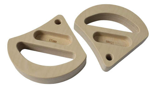 2 Uds Escalada Hangboard Tablero Colgante De Madera