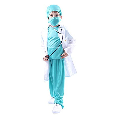 Disfraz De Médico Niños, Uniforme Profesional Niños ...