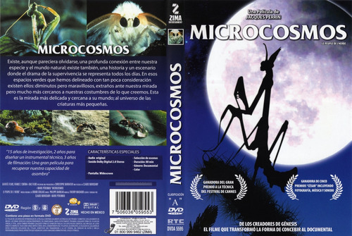 Microcosmos( Microcosmos: Le Peuple De L Herbe) Insectos Dvd
