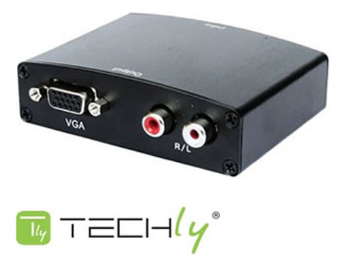 Conversor Vga A Hdmi C/audio - Techly - 6 Pagos