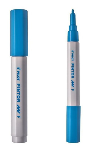 Marcador Pintor F Pilot - Azul Claro