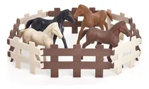 Comprar Brinquedo Miniatura Cavalo Cavalinho C\u002F Cerca Fazenda Rancho