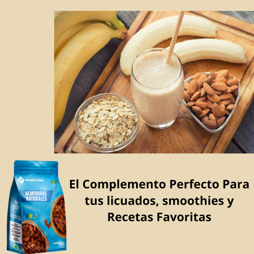 Almendras Naturales Enteras Sin Tostar 907g