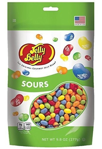 Dulce Ácido - Jelly Belly 5 Sours Flavours Jelly Beans - Bol