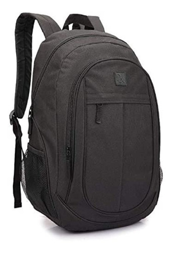 Mochila Masculina Preta Adolescente Boa E Barata Dl0072