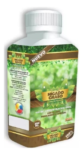 Hígado Graso Jarabe 360 Ml - mL a $40