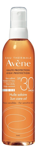 Protector solar Avène FPS 30 Aceite en spray de 200 mL