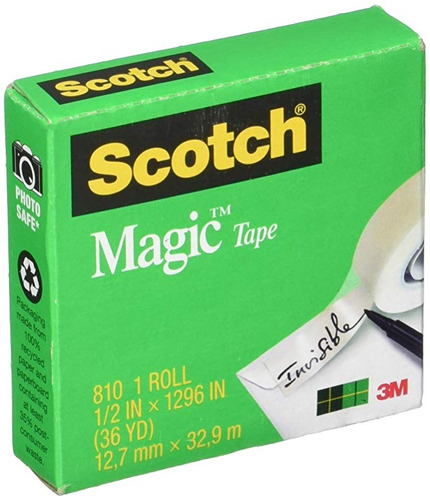 Scotch Tape Magia, 1/2  X 1,296 