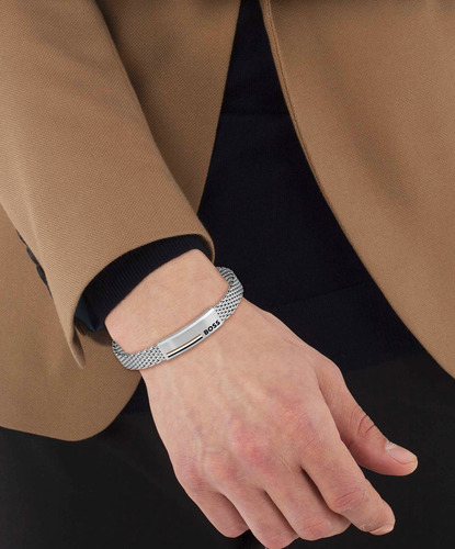 Boss Pulsera De Cadena De Malla Para Hombre 1580611 Alen