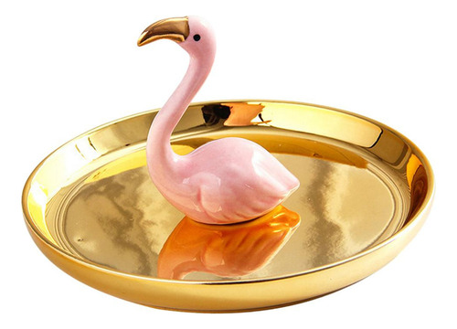 G Bandeja De Anillos De Pendientes De Collar Oro