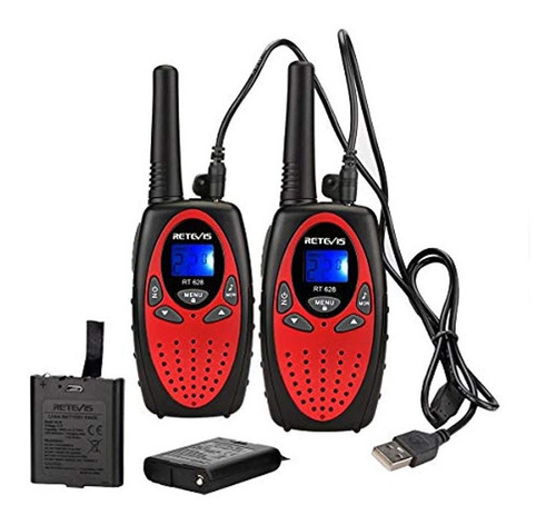 Retevis Rt628 Walkie Talkies Para Niños Recargables De 22