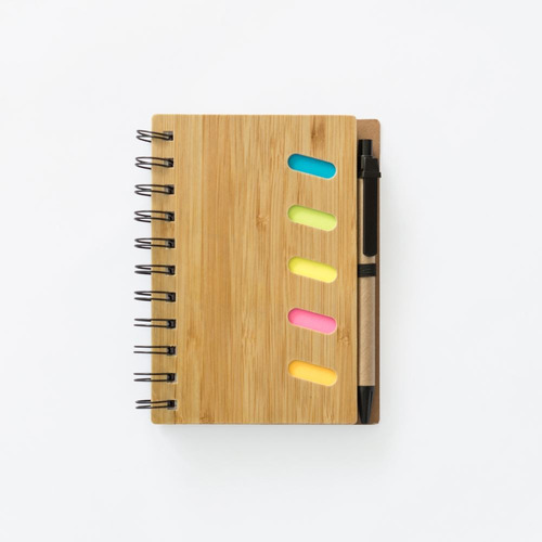 Kit Cuaderno Libreta Post-it Lapicera 5 Unidades Disershop