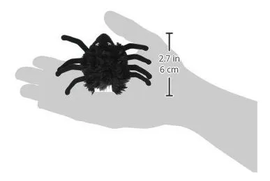 Títere Araña Peluda Dedo, Juguete Niño.