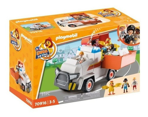 Juego Playmobil Duck On Call Vehículo Emergencia Ambulancia 31