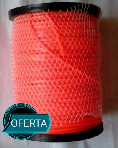 Nylon Para Desmalezadora Cuadrado 3.3 Mm 5 Libras 