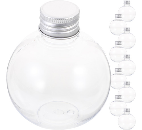 Botellas Esféricas Transparentes Antifugas Para Caramelos, 1