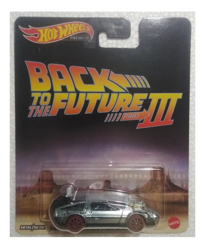 Hot Wheels Premium Delorean Bttf Volver Al Futuro 3 Dmc 1955