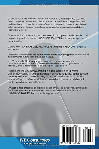 Cómo Implementar La Norma Iso 9001:2015 Paso A Paso.: Entend