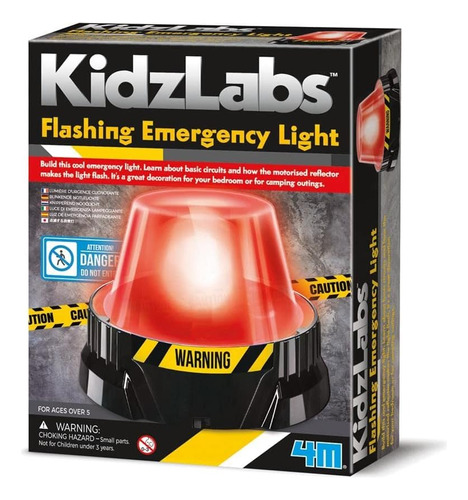 Experimento De Juguete Kit Luz De Emergencia Eléctrica Niños