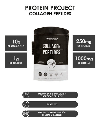 Protein Project 2lbs Colageno Hidrolizado Sabor Vainilla