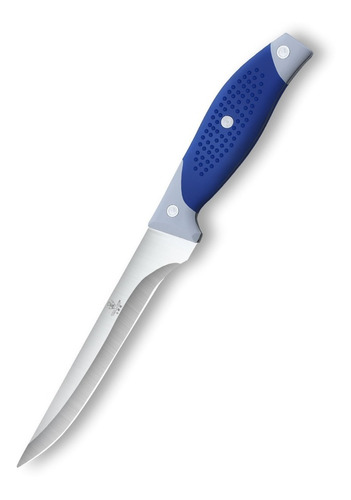 Cuchillo De Cocina Deshuesador Little Cook Mango Azul